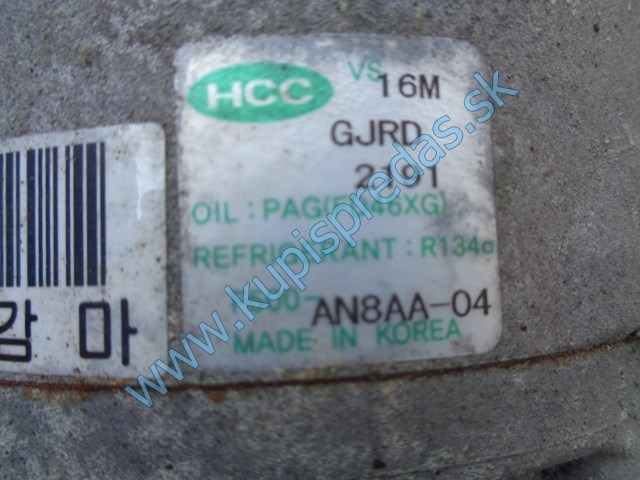 kompresor klimatizácie na kiu ceed , F500-AN8AA-04